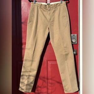 VTG  J CREW ‘Broken In’ s30W/30L khaki’s-substantial cotton-look new